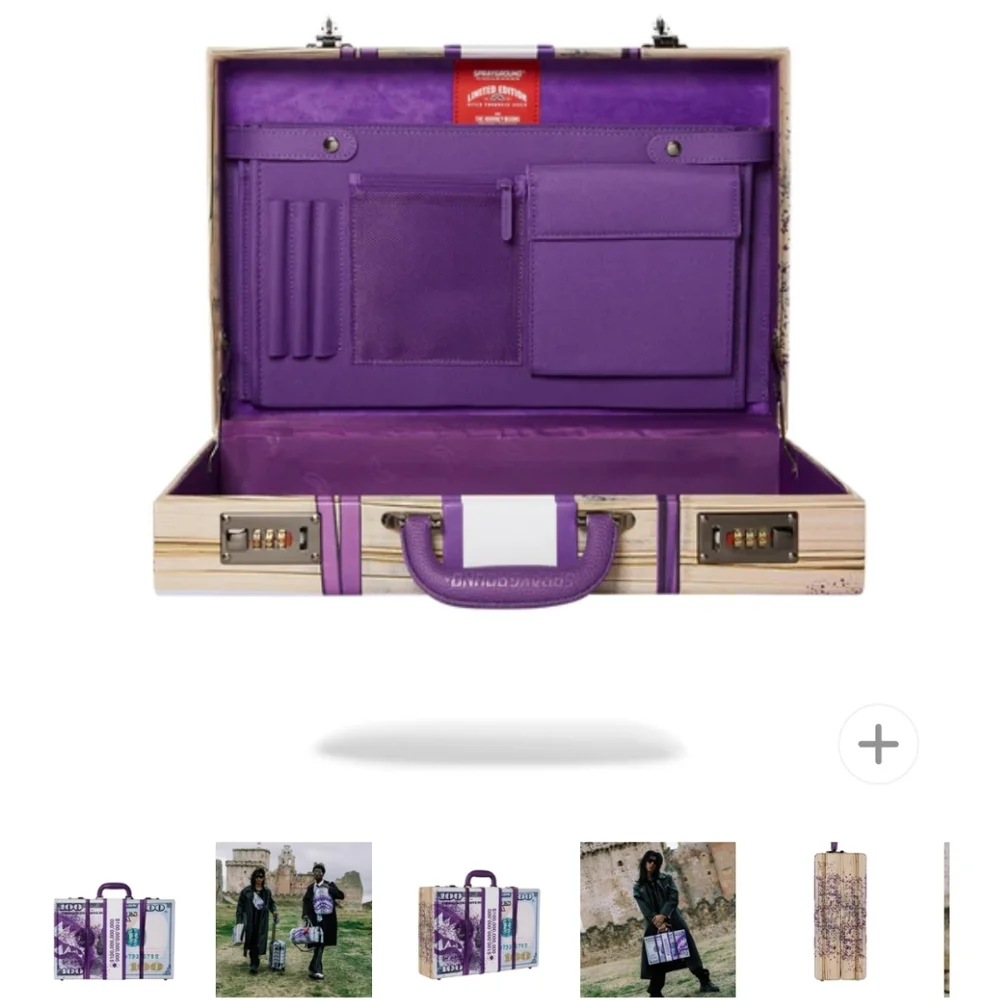 New! [SPRAYGROUND] Billions in the Bank Briefcase - Picture 2 of 16